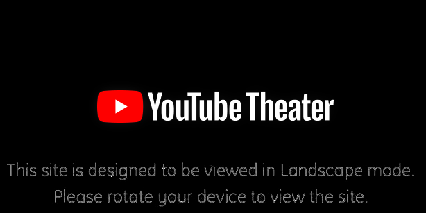 Landscape is the valid orientation